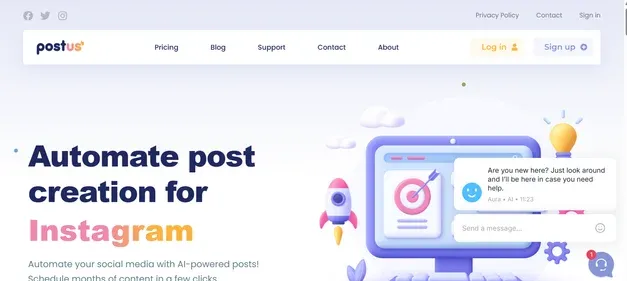 Postus AI preview