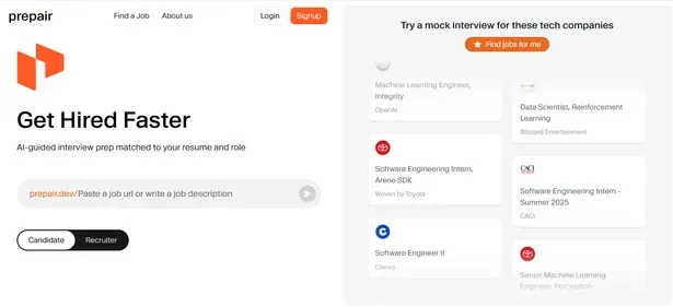 PREPAIR.DEV preview