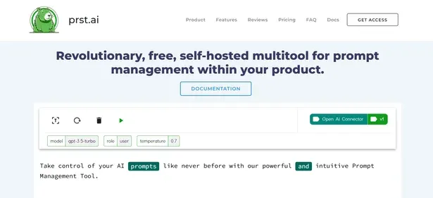 PRST AI preview