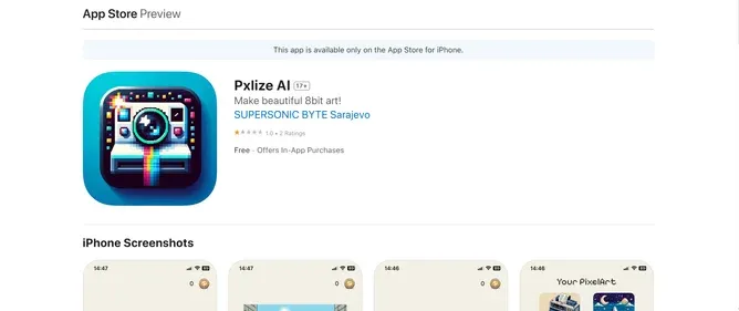 PXLIZE AI preview