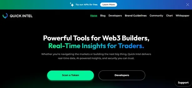 QuickIntel preview