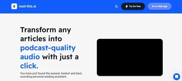 READTHIS AI preview