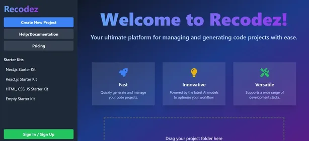 RECODEZ preview