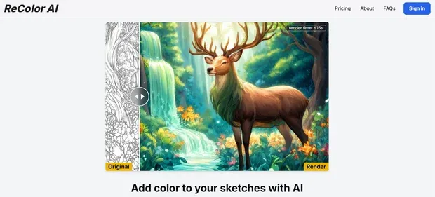 RECOLOR AI preview