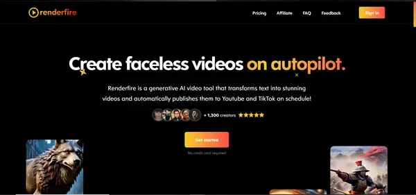 Renderfire preview