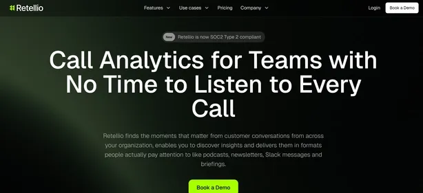 Retellio preview