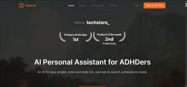 SANER AI preview