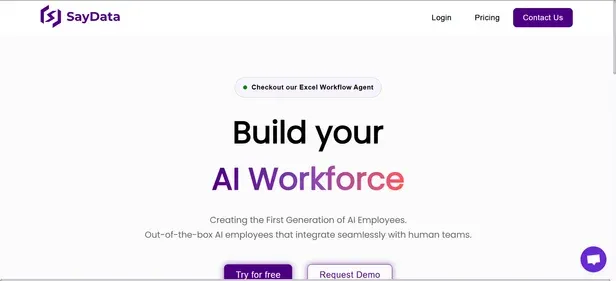 SAYDATA preview