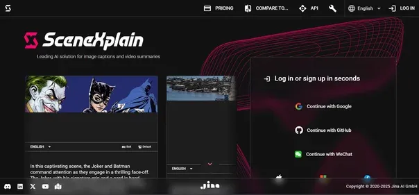 SCENEXPLAIN preview