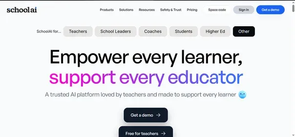 SchoolAI preview