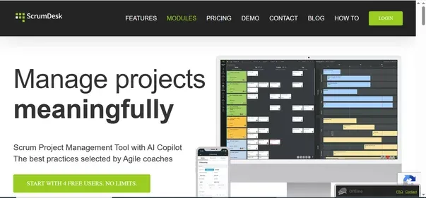 ScrumDesk preview