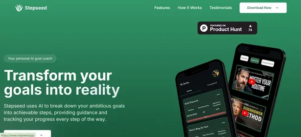 Stepseed App preview