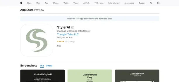 StylerAI preview