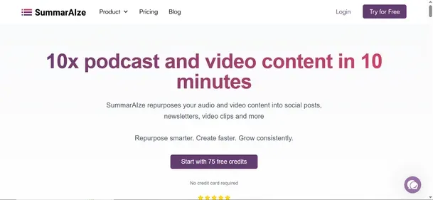 Summaraize preview