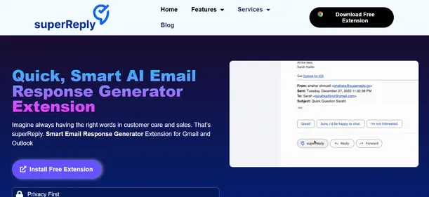 SuperReply preview
