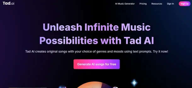 TAD AI preview
