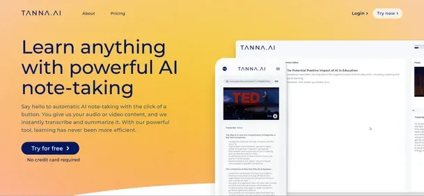 TANNA AI preview
