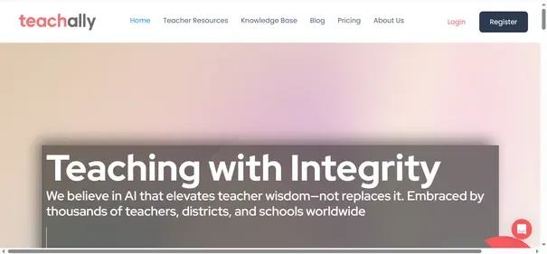 TeachAlly preview