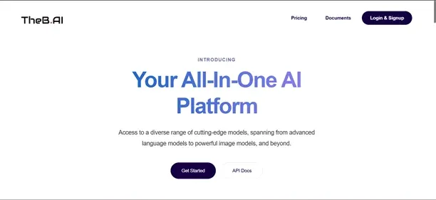 THEB AI preview