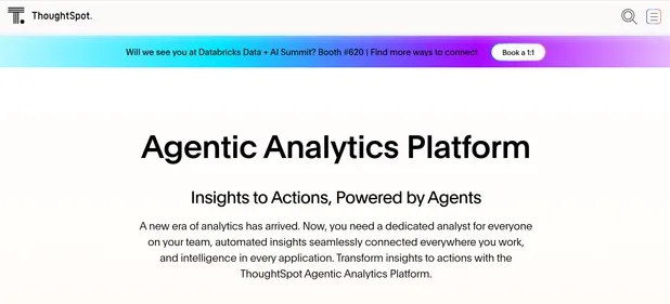 ThoughtSpot preview