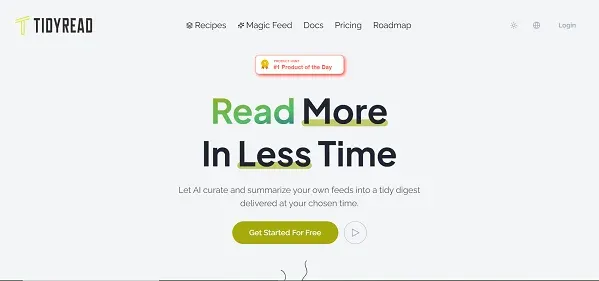 TidyRead preview