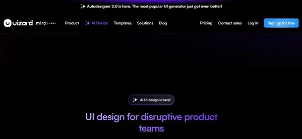 UIZARD AI preview