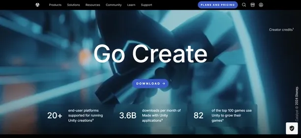 Unity preview