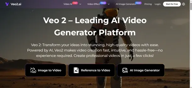 VEO 2 AI preview