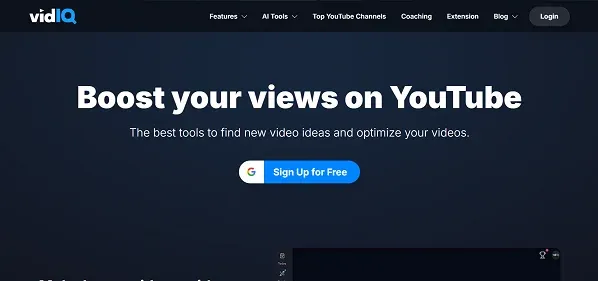 VidIQ AI preview