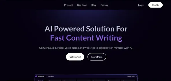 VOICEPEN AI preview