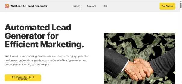 Web Lead AI preview