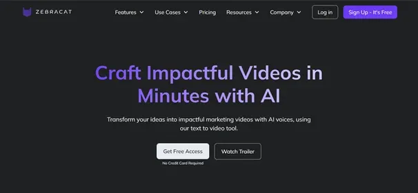 ZEBRACAT AI preview